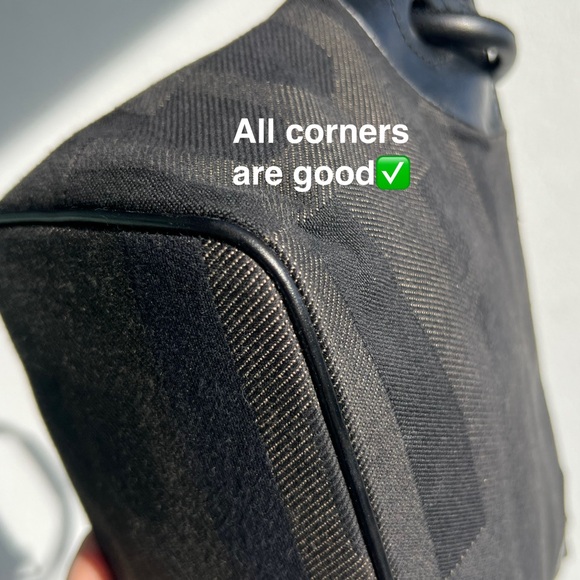 Bali Batuffo logo pattern canvas mini shoulder bag - Picture 9 of 12